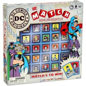 New DC Comics Match The Crazy Cube Game for kids Top Trumps Educational and FUN!